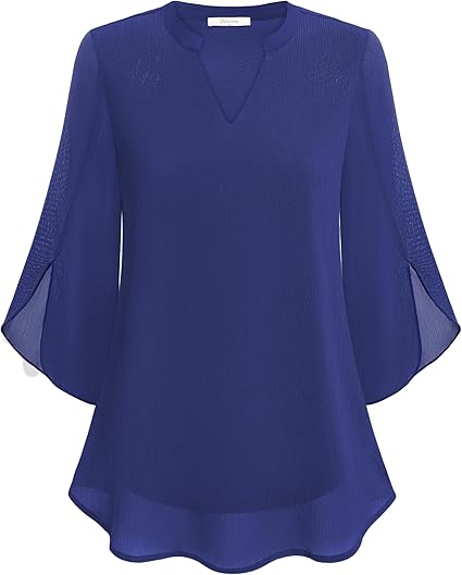 Fiona | Bluzka Chic z Warstwowym Designem