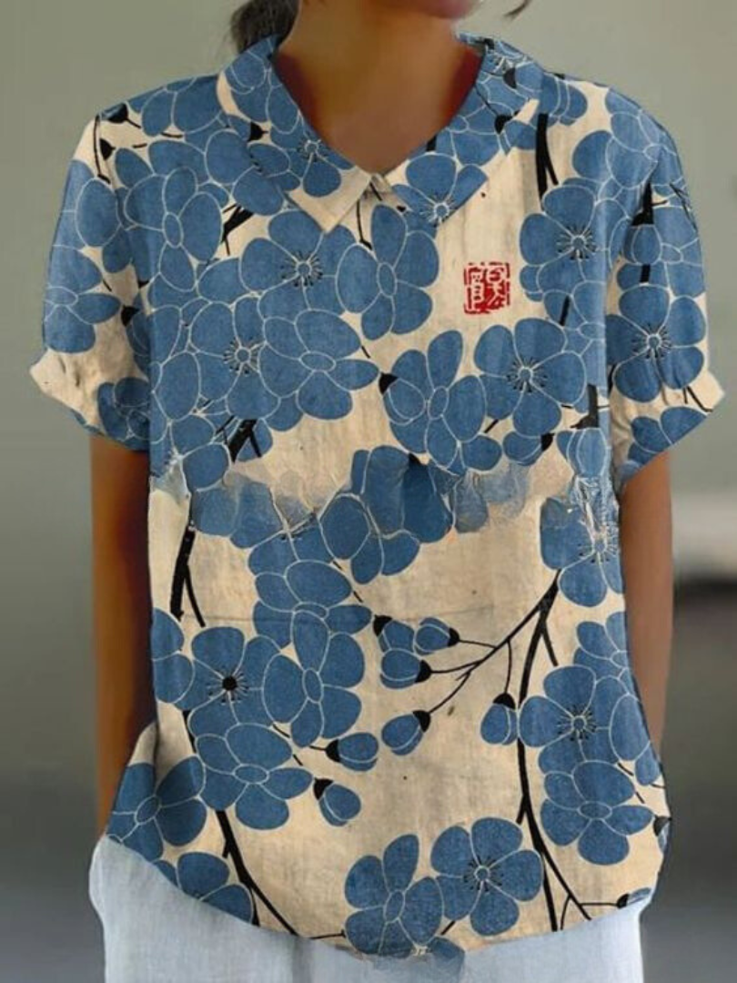 RAGNHILD™ | Lekka Koszula w Kwiaty