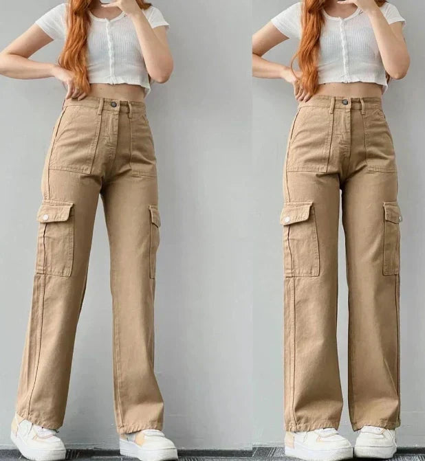 Spodnie Cargo Damskie Billie
