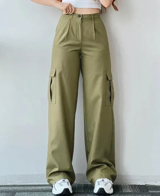 Spodnie Cargo Damskie Billie