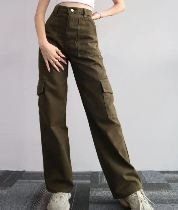 Spodnie Cargo Damskie Billie