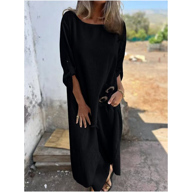 NADINE™ | Elegance - Letni zestaw sukienka i spodnie