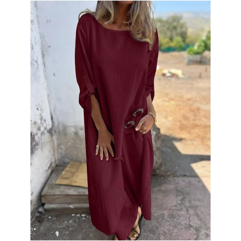 NADINE™ | Elegance - Letni zestaw sukienka i spodnie