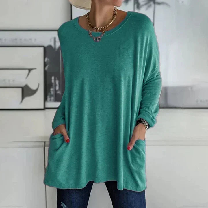 Georgia Cosy Oversized Long Sleeve Top