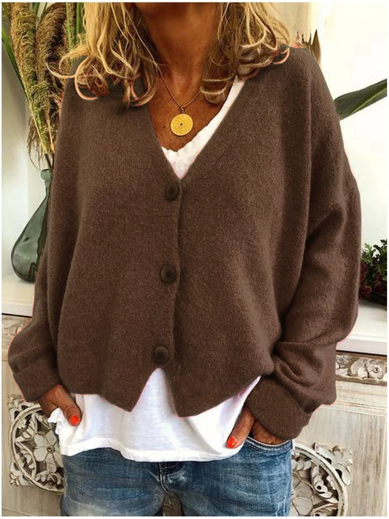 Sanne | Comfortable Cardigan with Classic Buttons