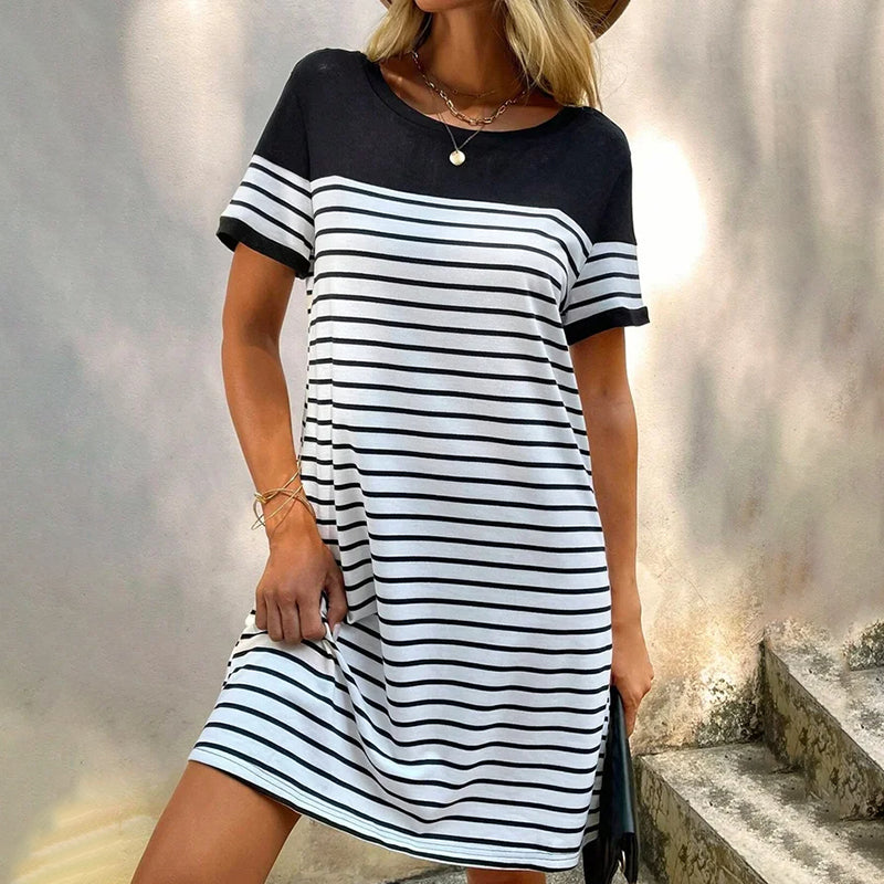 Casual Striped Dress