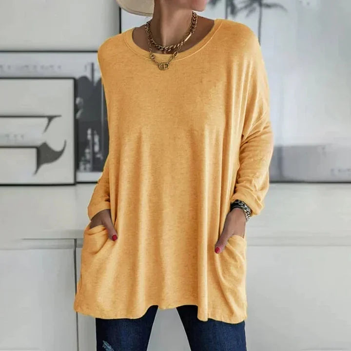 Georgia Cosy Oversized Long Sleeve Top