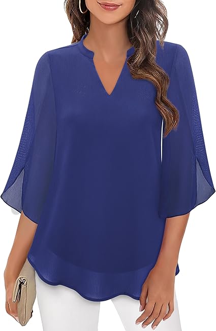 Fiona | Bluzka Chic z Warstwowym Designem