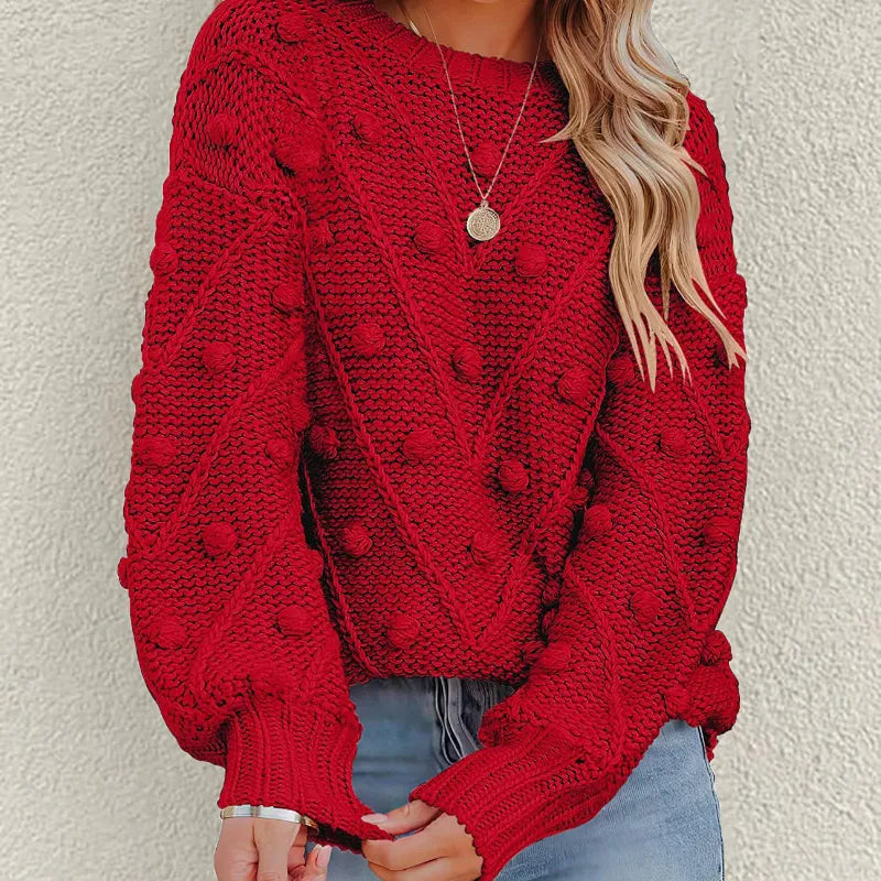 Casual Loose Knit Sweater