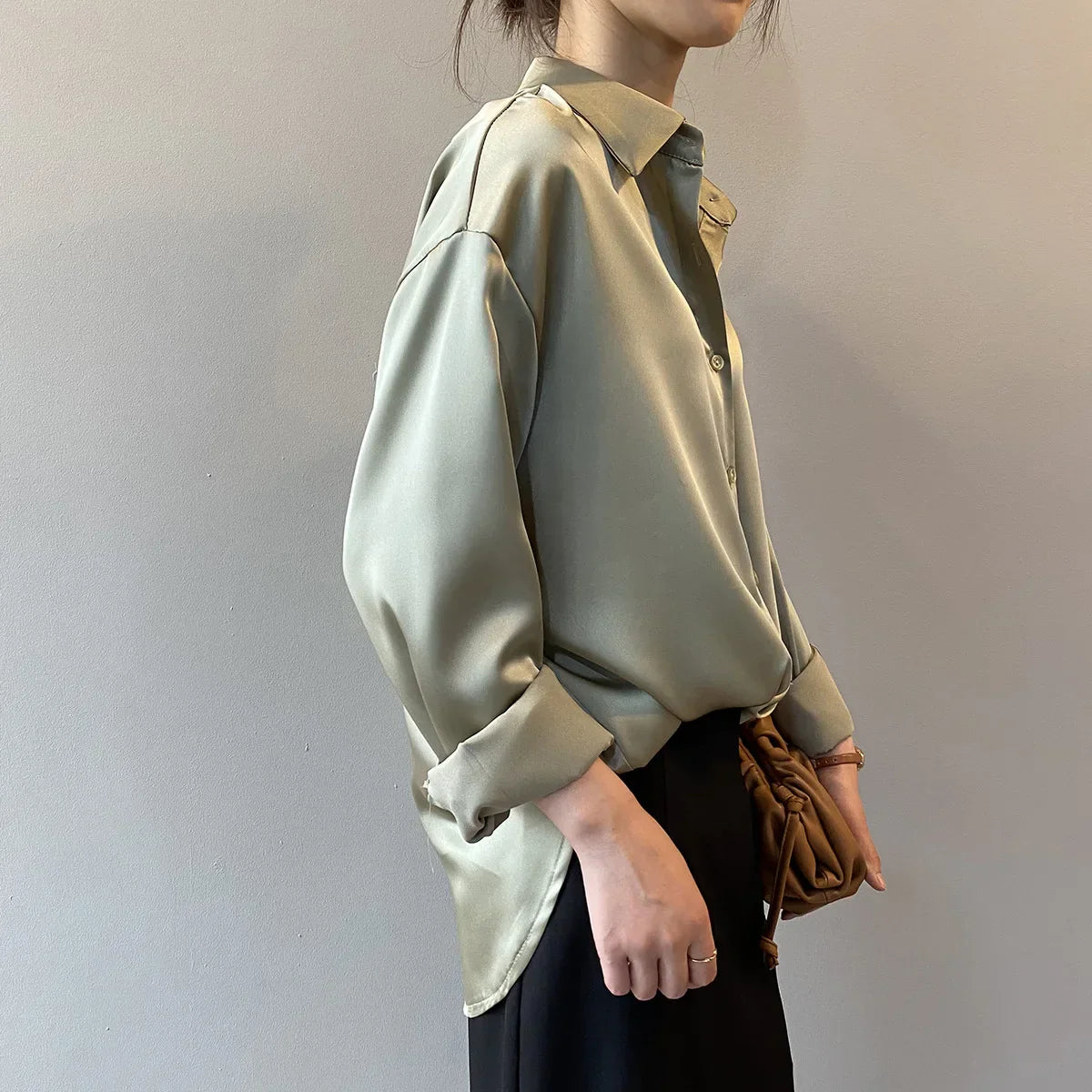 Aurora Classic Satin Shirt