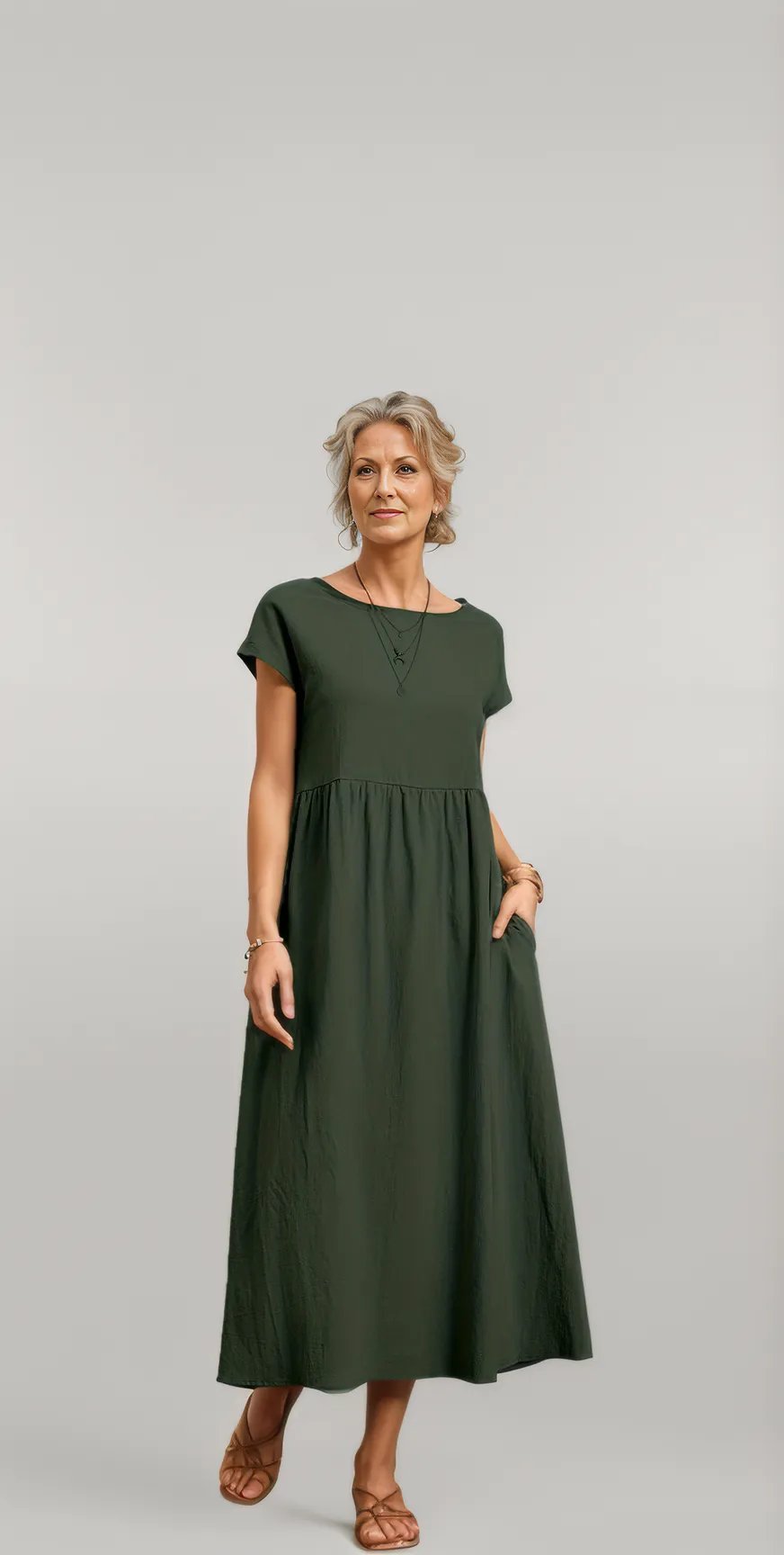 Kerrie | Elegancka Luźna Sukienka dla Kobiet