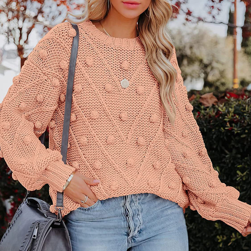 Casual Loose Knit Sweater