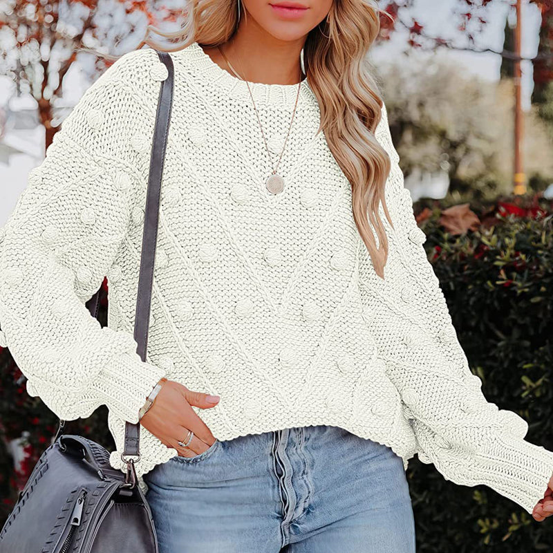 Casual Loose Knit Sweater