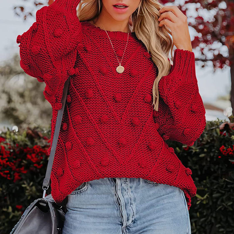 Casual Loose Knit Sweater