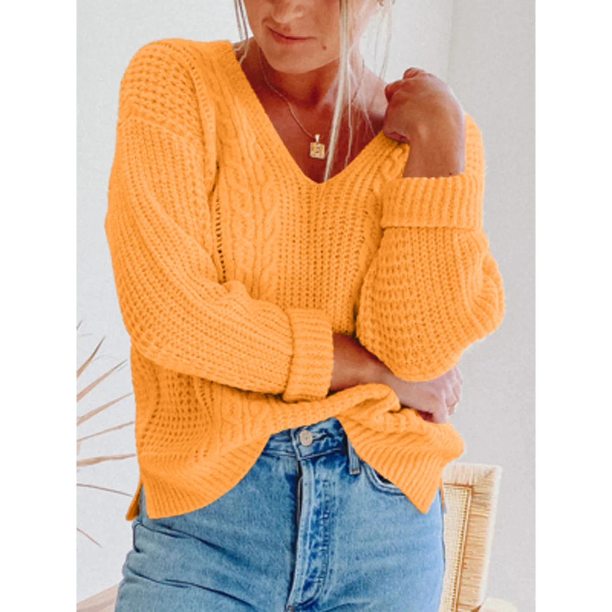 Cara Hollow Sweater Top