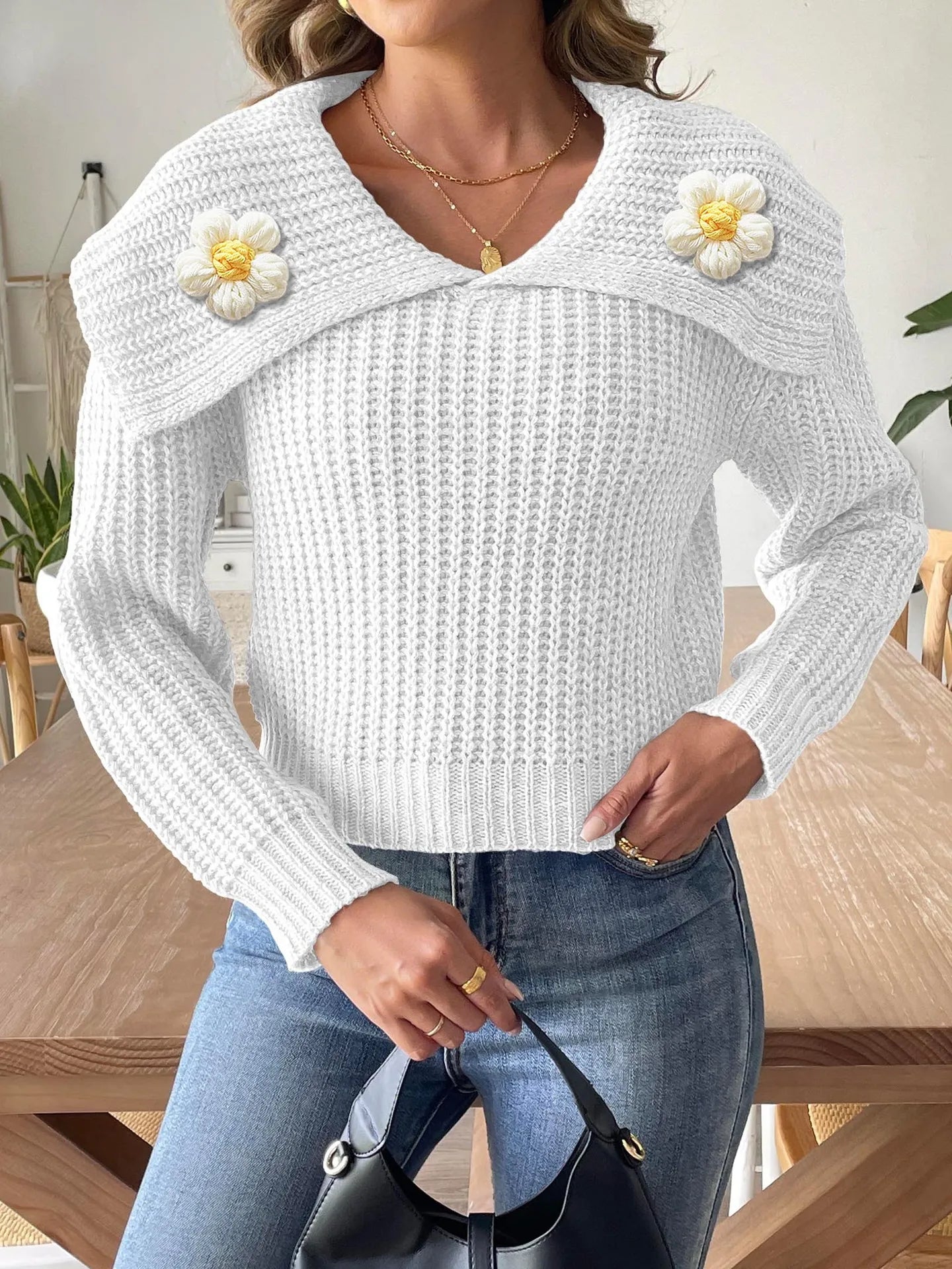 Flora Patchwork Sweater