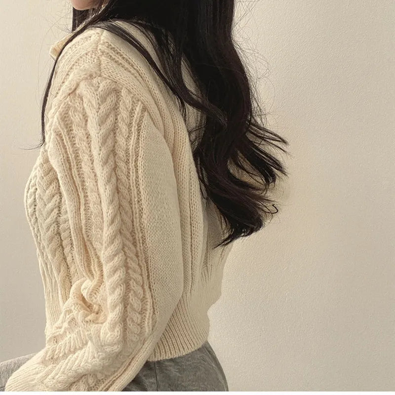 Luella Knitted Zip Sweater