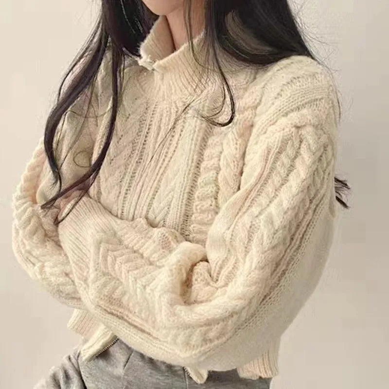 Luella Knitted Zip Sweater