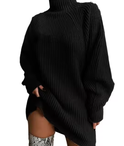 Kindra Knitted Pullover Dress