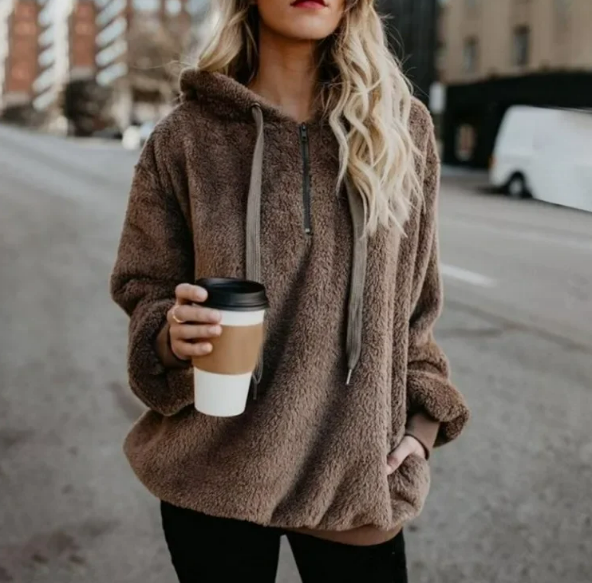 Dominique Hooded Sweater