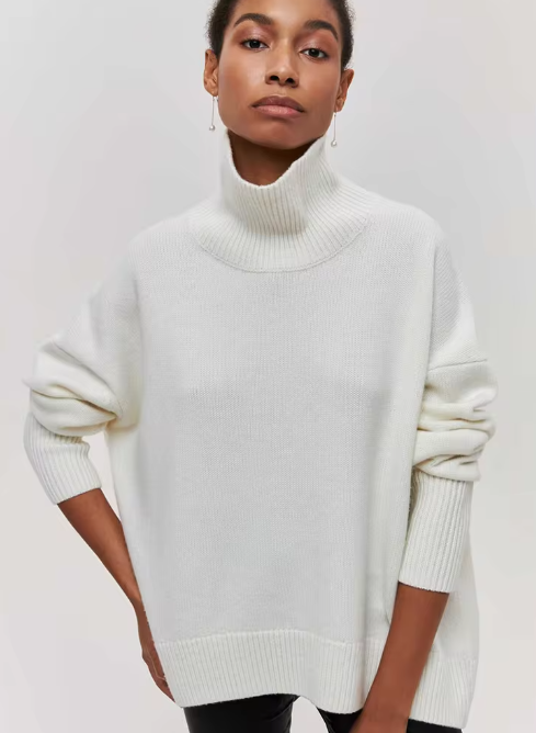 Yanna Turtleneck Knitted Sweater