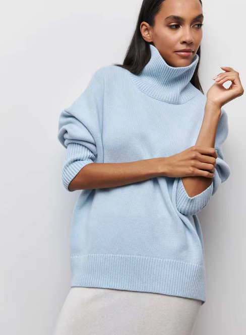 Yanna Turtleneck Knitted Sweater