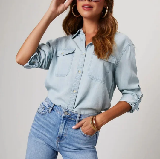 Dianne Soft Denim Shirt