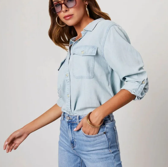 Dianne Soft Denim Shirt