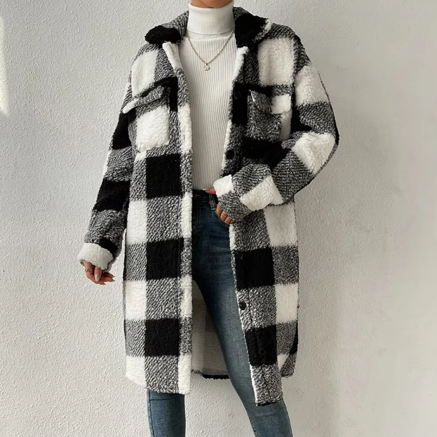 Nikki Checkered Coat