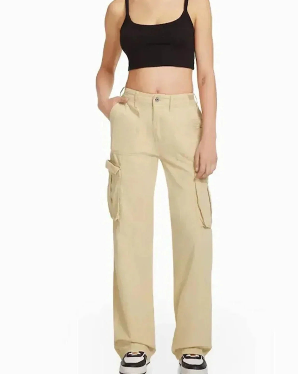 Mila Adjustable Waist Cargo Pants