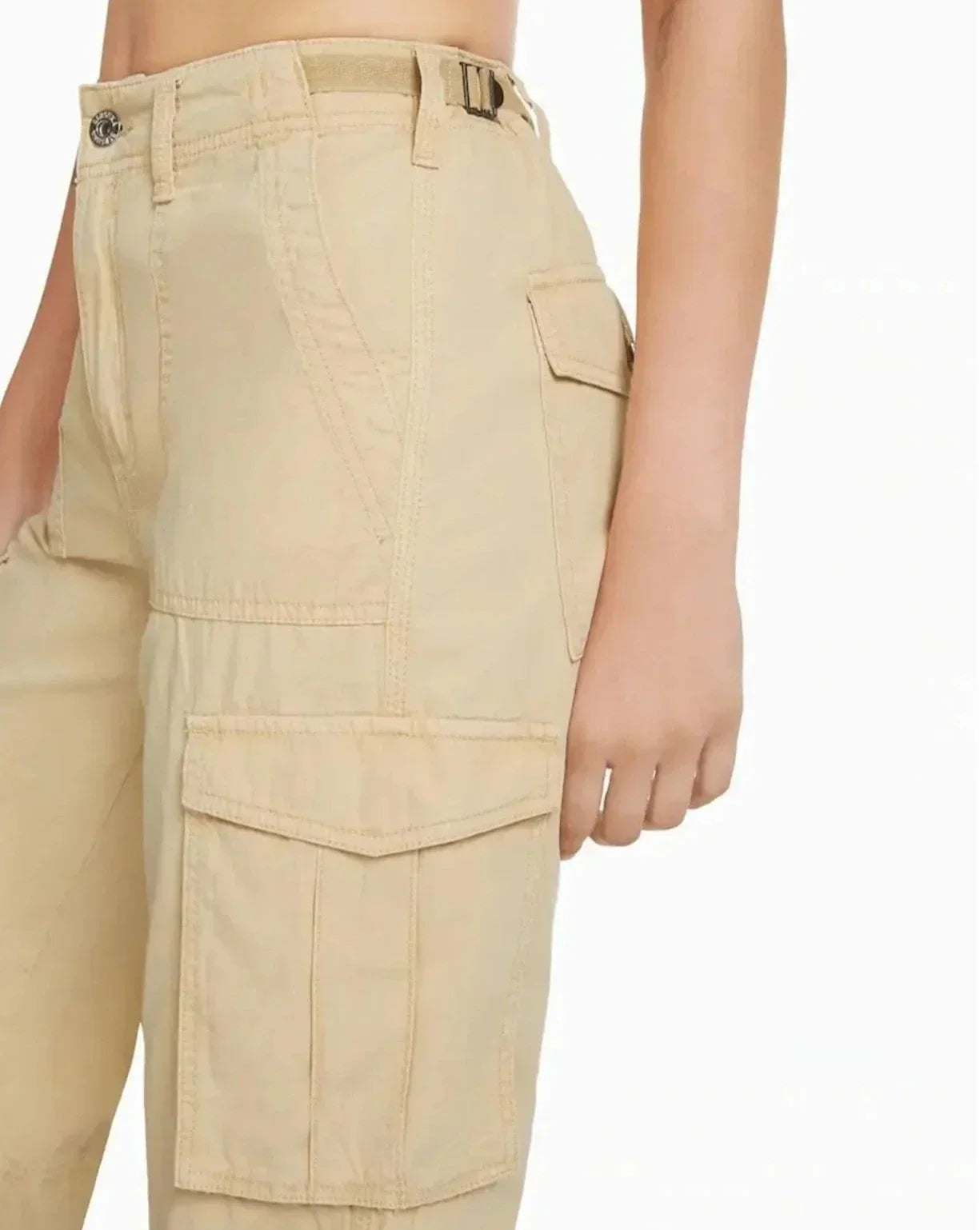 Mila Adjustable Waist Cargo Pants