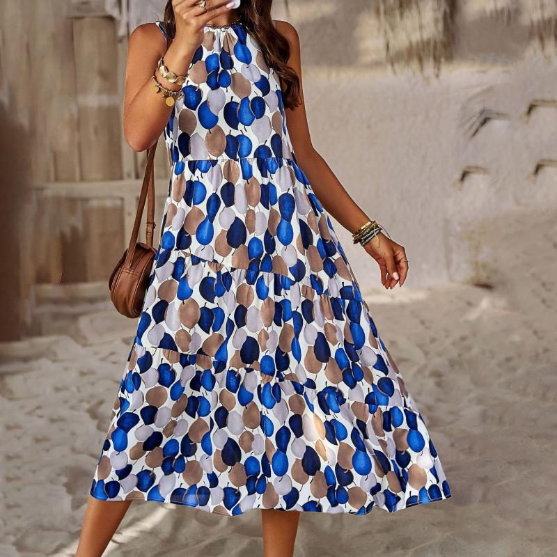 Polka Dot Casual Dress